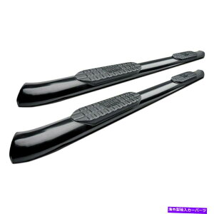 Nerf Bar Ford F-150 15-22 Westin 5 Pro Traxx�L���u�̒����u���b�N�ȉ~�`�̃X�e�b�v�o�[ For Ford F-150 15-22 Westin 5 Pro Traxx Cab Length Black Oval Tube Step Bars�y���s�A���i�z