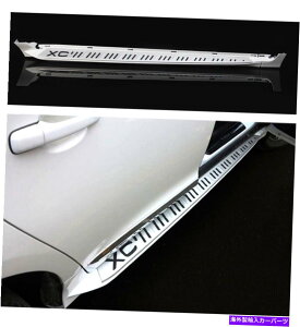 Nerf Bar XC XC60 2013-2017TChXebvo[veN^[NERFo[ɓKĂ2PCSjO{[h 2Pcs Running Boards fits for XC XC60 2013-2017 Side Step Bar Protector Nerf Bar