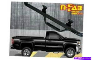 Nerf Bar n-fab inc nerf step cab on for 14-17 chevy-gmc 1500 c1446rc N-FAB INC Nerf Step Cab Length For 14-17 Chevy-GMC 1500 C1446RC