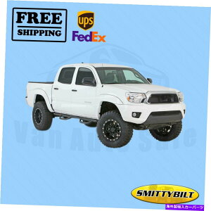 Nerf Bar トヨタタコマのためのネルフバートラックホイールスチールスミティビルト2005-2010 Nerf Bar Truck Wheel To Wheel Steel Smittybilt for Toyota Tacoma 2005-2010