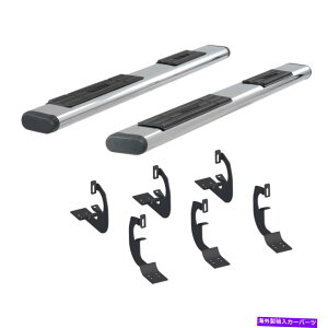 Nerf Bar 6�C���`�ȉ~�`�̃X�e�����X�|���r��NERF�X�e�b�v�o�[2004-08 Ford F-150 SuperCrew 6in Oval Stainless Steel Aries Nerf Step Bars for 2004-08 Ford F-150 SuperCrew�y���s�A���i�z