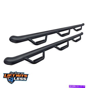 Nerf Bar N-FAB D10115CC-6-TX 3 "10-19 RAM 2500̂߂̃eNX`ubNW-TO-WEhi[tXebv N-Fab D10115CC-6-TX 3" Textured Black W-To-W Round Nerf Steps for 10-19 Ram 2500