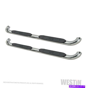 Nerf Bar Westin 21-4090 Platinum 4�ȉ~�`��nerf�X�e�b�v�o�[�ɓK������19-22 1500 Westin 21-4090 Platinum 4 Oval Nerf Step Bars Fits 19-22 1500