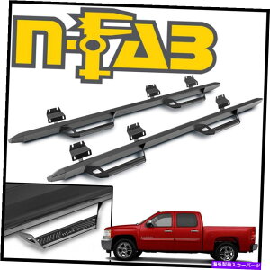 Nerf Bar n-fab nerf bars predatorpro�X�e�b�v�o�[�t�B�b�g2007-2013�V���o���[�h1500�N���[�L���u N-FAB Nerf Bars Predator Pro Step Bars fit 2007-2013 Silverado 1500 Crew Cab�y���s�A���i�z