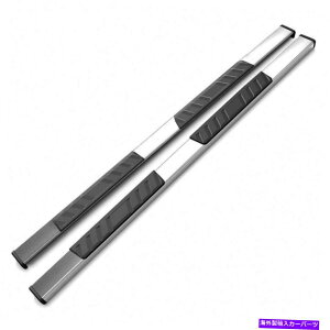 Nerf Bar 2007-19Vo[h/VGext̂߂̃|bV4C`y]Chw/2pbhXebvi[to[ Polished 4in Trapezoidal w/2 Pads Step Nerf Bar for 2007-19 Silverado/Sierra Ext