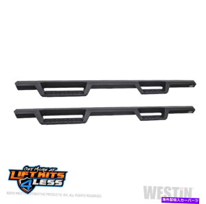 Nerf Bar EFXeB56-14015eLXgBLK PC HDXhbvi[tXebvo[yA2015-18Rh Westin 56-14015 Text Blk PC HDX Drop Nerf Step Bar Pair for 2015-18 Colorado
