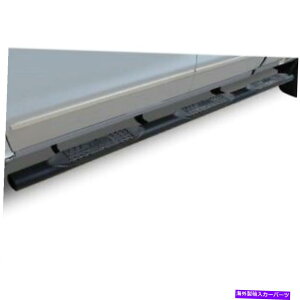 Nerf Bar Raptor 0401-0322B Magnum 4 "ȉ~`̃zC[c[zC[i[to[ - ubNER[eBOꂽV Raptor 0401-0322B Magnum 4" Oval Wheel-To-Wheel Nerf Bars - Black E-Coated NEW