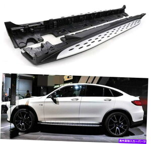 Nerf Bar ZfXxcGLCN[y2016-2021 C253jO{[hTChXebvlto[ɓKĂ܂ Fit for Mercedes Benz GLC Coupe 2016-2021 C253 Running Board Side Step Nerf Bar