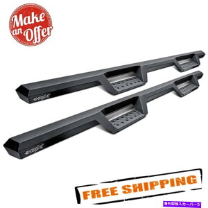 Nerf Bar Westin 56-13555 4 "HDXLu̒̍hbvXebvXebvv[g Westin 56-13555 4" HDX Cab Length Black Drop Steps with Black Steps Plates