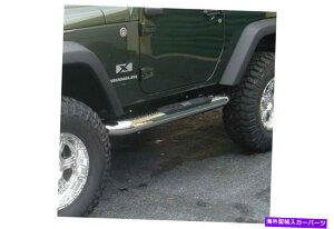 Nerf Bar ���ȃ��b�W4 �W�[�v�I�[�o���i�[�t�o�[-11593.09 Rugged Ridge 4 Jeep Oval Nerf Bars - 11593.09�y���s�A���i�z