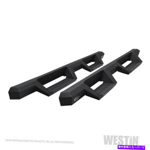 Nerf Bar EFXeB56-12675 HDXhbvi[tXebvo[ɍ05-21^R} Westin 56-12675 HDX Drop Nerf Step Bars Fits 05-21 Tacoma