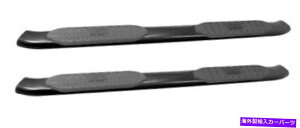 Nerf Bar Westin 21-51685 Pro Traxx 5 in�B 2007-2014�V�{���[�V���o���[�h�̑ȉ~�`�̃X�e�b�v�o�[ Westin 21-51685 Pro Traxx 5 In. Oval Step Bars for 2007-2014 Chevy Silverado�y���s�A���i�z