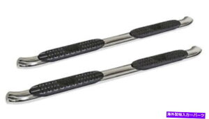 Nerf Bar Westin 21-21680 Pro Traxx 4 in�B 2007-2014�V�{���[�V���o���[�h�̑ȉ~�`�̃X�e�b�v�o�[ Westin 21-21680 Pro Traxx 4 In. Oval Step Bars for 2007-2014 Chevy Silverado�y���s�A���i�z