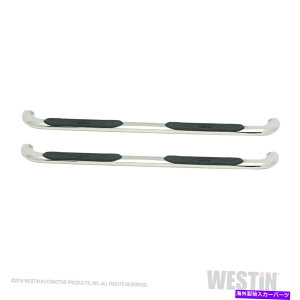 Nerf Bar Westin 21-4080 Platinum 4ȉ~`nerfXebvo[ɍ19-22 1500 Westin 21-4080 Platinum 4 Oval Nerf Step Bars Fits 19-22 1500