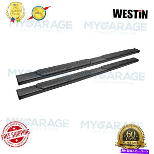 Nerf Bar g^^R}_uLuubNA~jER5i[tXebvo[28-51135̃EFXeB Westin For Toyota Tacoma Double Cab Black Aluminum R5 Nerf Step Bars 28-51135