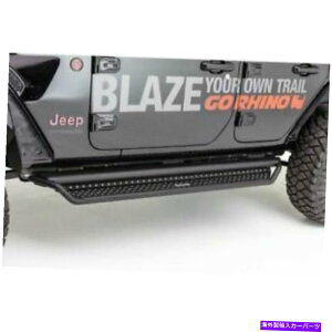 Nerf Bar Go Rhino D14927T�h�~�l�[�^�[D1�T�C�h�X�e�b�vw/�t�������O�X�h���b�v�X�e�b�v Go Rhino D14927T Dominator D1 Side Steps w/ Full Length Drop Steps�y���s�A���i�z