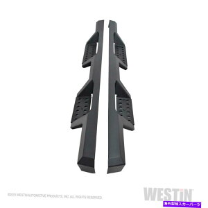 Nerf Bar �E�F�X�e�B��HDX�h���b�v�i�[�t�X�e�b�v�o�[19-21�t�H�[�h�����W���[�X�[�p�[�N���[�̂��߂̃e�N�X�`���[�u���b�N Westin HDX Drop Nerf Step Bars Textured Black For 19-21 Ford Ranger Super Crew�y���s�A