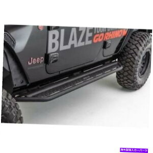 Nerf Bar Go Rhino D64506T D6�h�~�l�[�^�[�X�`�[���T�C�h�X�e�b�v���t���u���P�b�g�����t���ĐV���� Go Rhino D64506T D6 Dominator Steel Side Steps with Mounting Brackets NEW�y���s�A���i�z