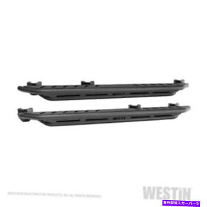 Nerf Bar �E�F�X�e�B��42-6025�g���v���`���[�u���b�N���[���X�e�b�v�e�N�X�`���u���b�N�t�B�j�b�V���V���� Westin 42-6025 Triple Tube Rock Rail Steps Textured Black Finish NEW�y���s�A���i�z