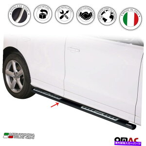 Nerf Bar jO{[h̓AEfBQ5 2009-2015 NERFo[XeXX`[ubN2 PCSɓK܂ Running Boards Fits Audi Q5 2009-2015 Nerf Bars Stainless Steel Black 2 Pcs