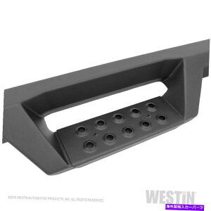 Nerf Bar �E�F�X�e�B����19-20�t�H�[�h�����W���[�X�[�p�[�N���[HDX�h���b�v�i�[�t�X�e�b�v�o�[ - �e�N�X�`���u���b�N Westin Fits 19-20 Ford Ranger SuperCrew HDX Drop Nerf Step Bars - Textured Black�y���s�A���i