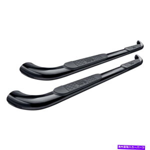 Nerf Bar tH[hF-150X[p[Lu2015-2020v`i4ȉ~`̃i[tXebvo[| Westin For Ford F-150 Super Cab 2015-2020 Platinum 4 Oval Nerf Step Bars | Black