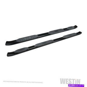 Nerf Bar Westin 21-534735 Pro Traxx 5ȉ~`̃zC[c[zC[i[tXebvo[ɓK19-22 1500 Westin 21-534735 PRO TRAXX 5 Oval Wheel to Wheel Nerf Step Bars Fits 19-22 1500