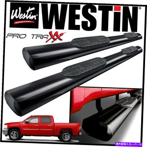 Nerf Bar Westin Pro Traxx 6 Oval Nerf Step Bars 2007-2014�V�{���[�V���o�[�h�N���[�L���u Westin Pro Traxx 6 Oval Nerf Step Bars 2007-2014 Chevrolet Silverado Crew Cab�y���s�A���i�z