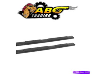Nerf Bar �t�����e�B�A�u���b�N�p�E�_�[�R�[�e�B���O�A���~�j�E��R5�i�[�t�X�e�b�v�o�[�̃E�F�X�e�B��-28-51175 Westin For Frontier Black Powder Coated Aluminum R5 Nerf Step Bars - 28-51175�y���s�A���i�z