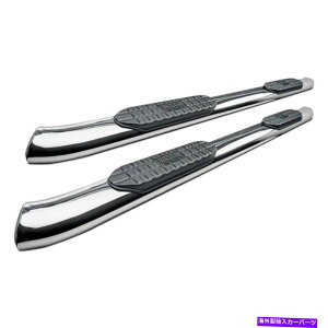 Nerf Bar Ford F-150 09-14 Westin 5 "Pro Traxx�L���u�̒����������ȉ~�`�̃`���[�u�X�e�b�v�o�[ For Ford F-150 09-14 Westin 5" Pro Traxx Cab Length Polished Oval Tube Step Bars