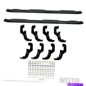 Nerf Bar WES21-534695 Westin 21-534695 Pro Traxx 5 "Oval" Wheel to Wheel "nerfXebvo[ WES21-534695 Westin 21-534695 PRO TRAXX 5" Oval "Wheel to Wheel" Nerf Step Bars