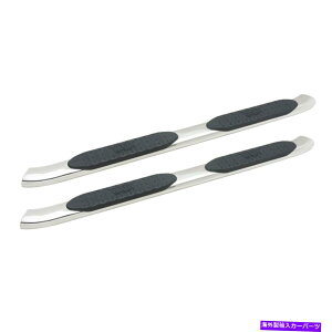 Nerf Bar WES21-53580 Westin 21-53580 Pro Traxx 5 "ȉ~`̃i[tXebvo[ -  WES21-53580 Westin 21-53580 PRO TRAXX 5" Oval Nerf Step Bars - Polished