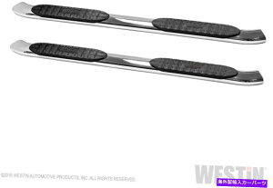 Nerf Bar WES21-54000 Westin 21-54000 Pro Traxx 5 �ȉ~�`�̃i���t�X�e�b�v�o�[ - ���� WES21-54000 Westin 21-54000 PRO TRAXX 5 Oval Nerf Step Bars - Polished�y���s�A���i�z