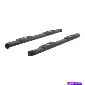 Nerf Bar rXebvi[to[LbgrbOXebv4 "ubNA~jEEhTCho[AI ARIES Step Nerf Bar Kit Big Step 4" Black Aluminum Round Side Bars, Select Fits