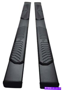 Nerf Bar EFXeB28-521095i[to[́Aȉ~`̑ȉ~`̒a6  "̕\ʃXebvpbhĂ܂ WESTIN 28-521095 Nerf Bar With Surface Steps Pads In 6" Diameter Of Oval Strai
