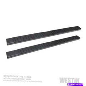 Nerf Bar EFXeB28-71265ȉ~`̃XgCO̒a6  "̕\ʃXebvpbhtNERFo[ WESTIN 28-71265 Nerf Bar With Surface Steps Pads In 6" Diameter Of Oval Straig