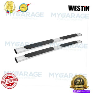 Nerf Bar �^�C�^��/�^�C�^��XD�N���[�L���u�X�e�����X�|R5�i�[�t�X�e�b�v�o�[28-51160�̃E�F�X�e�B�� Westin For Titan/Titan XD Crew Cab Stainless Steel R5 Nerf Step Bars 28-51160�y���s�A���i�z