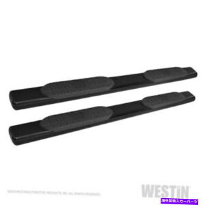 Nerf Bar Westin 21-63945 Pro Traxx 6�ȉ~�`��nerf�X�e�b�v�o�[�A�u���b�NPC��| Westin 21-63945 PRO TRAXX 6 Oval Nerf Step Bars, Black PC Mild Steel�y���s�A���i�z