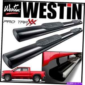 Nerf Bar Westin Pro Traxx 6 Oval Nerf Step Bars 2019-2021 GMC Sierra 1500�N���[�L���u Westin Pro Traxx 6 Oval Nerf Step Bars 2019-2021 GMC Sierra 1500 Crew Cab�y���s�A���i�z
