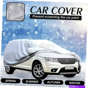 J[Jo[ tJ[Jo[hzUVقJϗ͕یL/XLTCY Full Car Cover Waterproof Sun UV Snow Dust Rain Resistant Protection L/XL Size