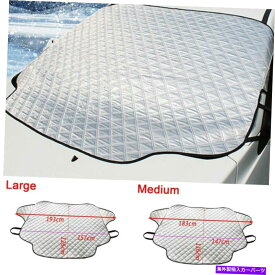 カーカバー 磁気車のフロントガラス雪だるま冬の氷の霜のガードサンシェードプロテクター Magnetic Car Windshield Snow-Cover Winter Ice Frost Guard Sun Shade Protector