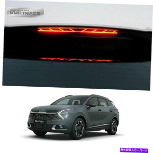 J[Jo[ KIA 2022 Sportagep̕⏕Au[LLEDCg}XNubNv[gC Auxiliary Rear Brake LED Light Mask Black Plate Line For KIA 2022 Sportage