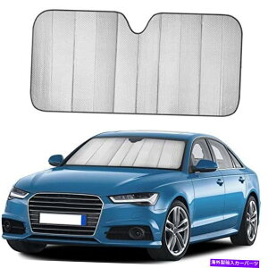 J[Jo[ econourAR[fBITVF[hJ[tgKXiDFj|܂肽݉\ȃtgEBhEVF[h EcoNour Accordion Sun Shade Car Windshield (Gray) | Foldable Front Window Shade