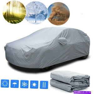 J[Jo[ 4TCYjo[TtJ[Xm[ACXTUVCVF[hJo[AEghAveN^[ 4 Sizes Universal Full Car Snow Ice Sun UV Rain Shade Cover Outdoor Protector