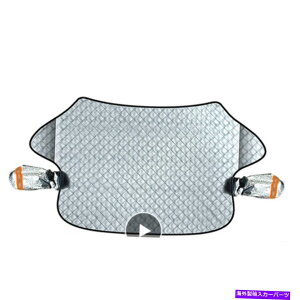 J[Jo[ Ԃ̓~̃tgKXJo[CÃ_XgveN^[ANZT[ Car Winter Windshield Snow Cover Magnetic Sun Shade Dust Protector Accessories
