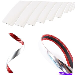 J[Jo[ N[fBOgXgbvJ[{fBTCh鑋ƃhAK[hjo[T Chrome Molding Trim Strip Car Body Side Decorate Window & Door Guard Universal