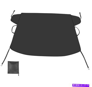 �J�[�J�o�[ IAQWE 56.5 x 85.8�Ԃ̃t�����g�K���X��̃J�o�[�A�C�X�������C�p�[�v���e�N�^�[ IAQWE 56.5 X 85.8 Car Windshield Snow Cover Ice Removal Wiper Protector