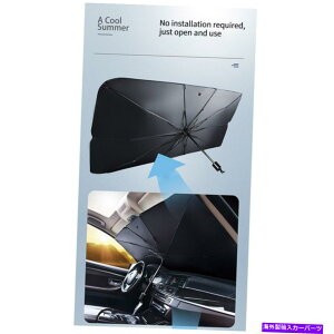 J[Jo[ 1xԂ̃tgKXubNJo[veN^[TVF[hoCU[܂肽ݐ܂肽ݎP 1x Car Windshield Block Cover Protector Sun Shade Visor Auto Foldable Umbrella