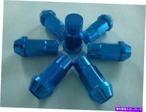 J[Jo[ 2050mmA~jE[VOOibgz_VrbNALCeOM12x1.5 20 CLOSE 50MM BLUE ALUMINUM RACING LUG NUT For HONDA CIVIC ACURA INTEGRA M12X1.5