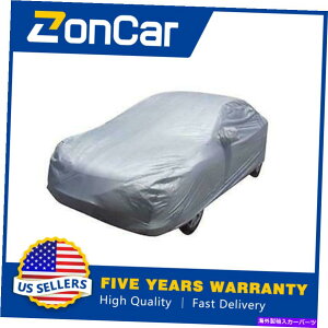 J[Jo[ 1x3LԗJo[hԖh~h~hjo[TVo[ 1X3L Car Cover with Ear Waterproof Auto Anti-UV Dust-protection Universal Silver